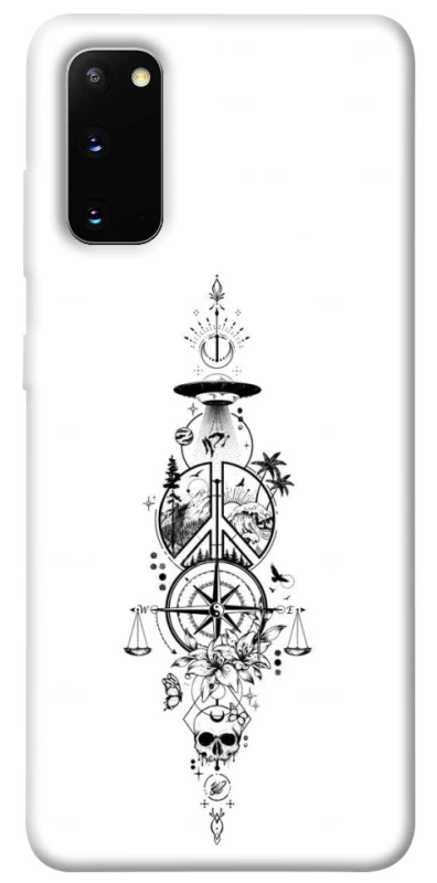 Чехол на Samsung Galaxy S20 Tattoo ver.7 фото 1 из 1