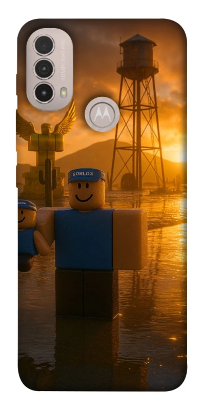 Чохол на Motorola Moto E40 Roblox aesthetics ver.4 фото 1 з 1
