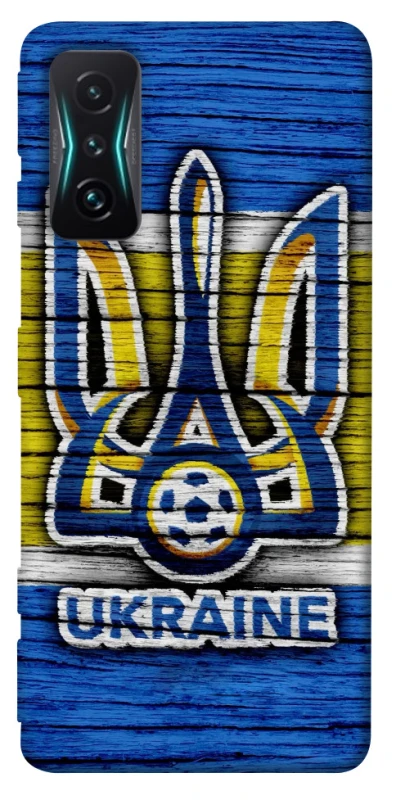Чохол на Xiaomi Redmi K50 Gaming UA-Football ver.1 фото 1 з 1