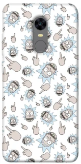 Чехол на Xiaomi Redmi 5 Plus / Redmi Note 5 (Single Camera) Rick and Morty style фото 1 из 1