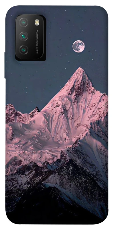 Чохол на Xiaomi Poco M3 Pink mountain фото 1 з 1