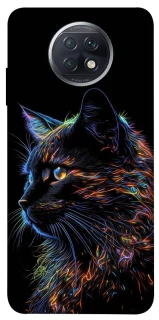 Чохол на Xiaomi Redmi Note 9 5G / Note 9T Чорний кіт фото 1 з 1