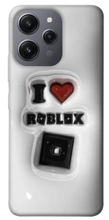 Чохол на Xiaomi Redmi 12 I love Roblox фото 1 з 1