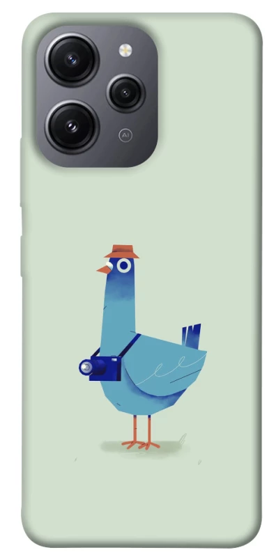 Чохол на Xiaomi Redmi 12 Голуб-детектив фото 1 з 1