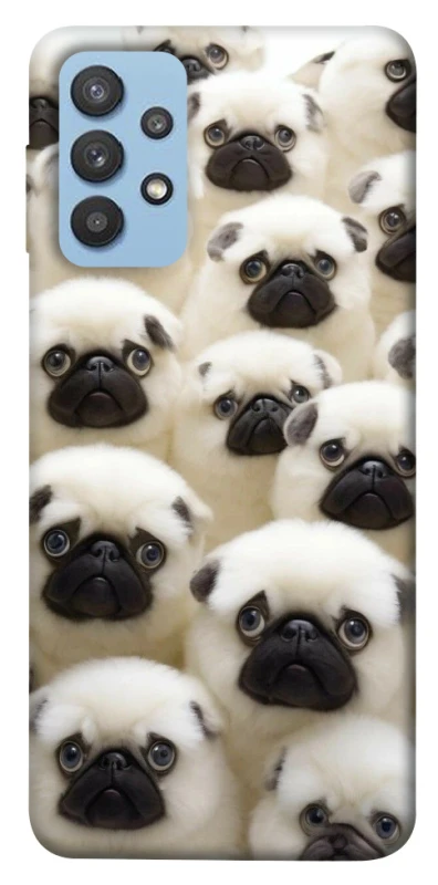 Чохол на Samsung Galaxy M32 Doggy Pug Love фото 1 з 1