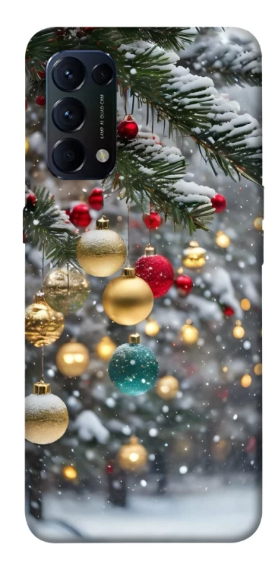 Чохол на Oppo Reno 5 4G Новорічний v48 фото 1 з 1