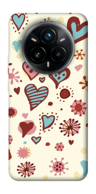 Чехол на Realme 14 Pro+ Pretty hearts фото 1 из 1