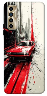 Чехол на TECNO Camon 17P Painted Mustang фото 1 из 1