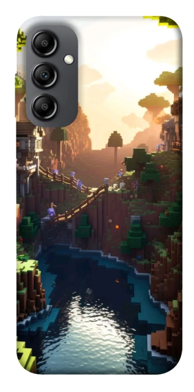 Чохол на Samsung Galaxy A14 4G/5G Minecraft sunset фото 1 з 1