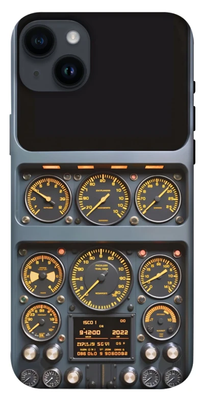 Чехол на Apple iPhone 14 Plus (6.7") Airplane instrument panel фото 1 из 1