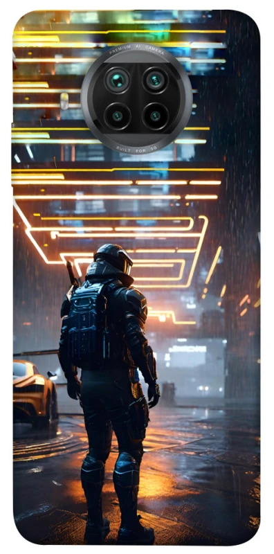 Чохол на Xiaomi Mi 10T Lite / Redmi Note 9 Pro 5G Cyber character фото 1 з 1
