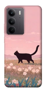 Чохол на Realme C75 cat on a field фото 1 з 1