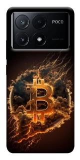 Чохол на Xiaomi Poco X6 Smoky Bitcoin фото 1 з 1
