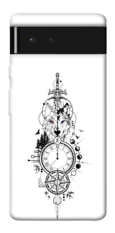 Чехол на Google Pixel 6 Tattoo ver.8 фото 1 из 1