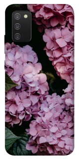 Чехол на Samsung Galaxy A02s Розовые гартензии фото 1 из 1