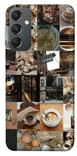 Чохол на Samsung Galaxy A24 4G Coffee collage ver.3 фото 1 з 1
