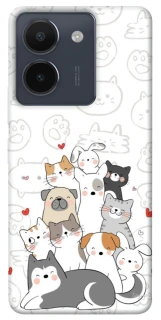 Чохол на Vivo Y36 Funny Pets фото 1 з 1