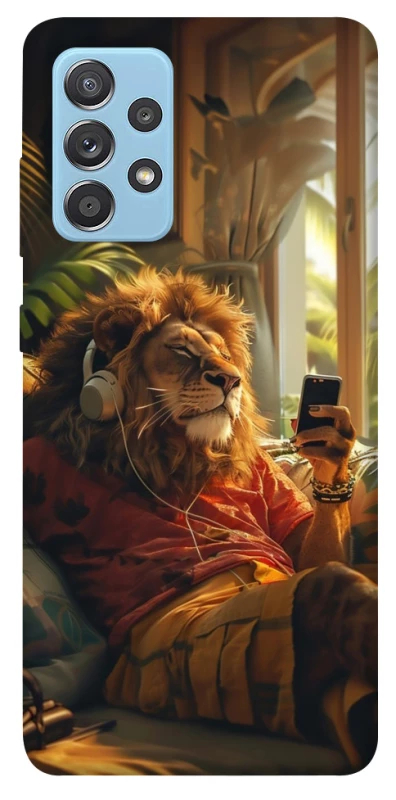 Чехол на Samsung Galaxy A52 4G / A52 5G Лев v2 фото 1 из 1