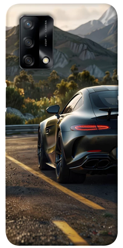 Чехол на Oppo A74 4G Car in the mountains фото 1 из 1