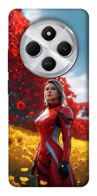 Чохол на Xiaomi Redmi 14C / Poco C75 Cyber space girl ver.5 фото 1 з 1