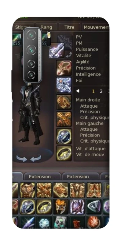 Чохол на Huawei Nova 7 SE Character Menu ver.1 фото 1 з 1