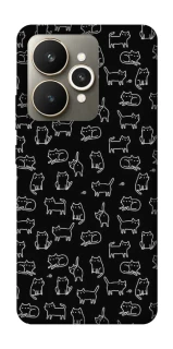 Чохол на Realme 15 Black Cats фото 1 з 1