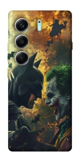 Чохол на Tecno Camon 40 Pro Batman and the Joker фото 1 з 1