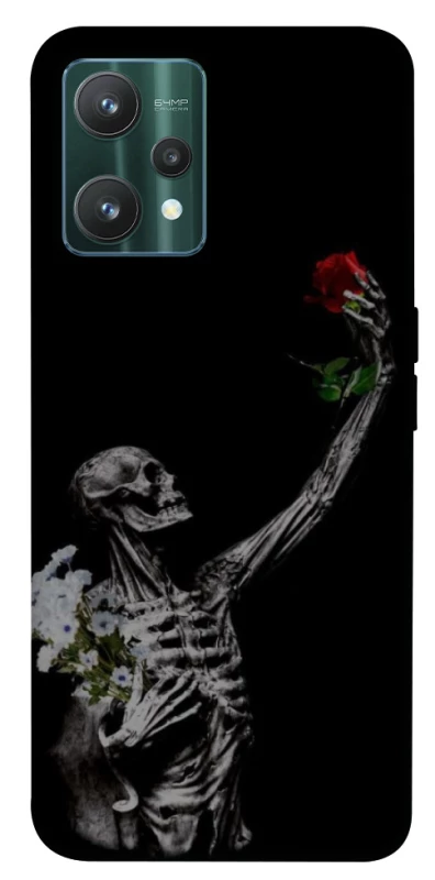 Чехол на Realme 9 Pro Skeleton vs Rose фото 1 из 1