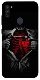 Чохол на Samsung Galaxy M11 Skeleton Heart фото 1 з 1