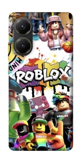 Чохол на Xiaomi Poco X6 Pro Roblox Characters Collage фото 1 з 1