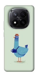 Чохол на Xiaomi Redmi Note 14 Pro+ 5G Голуб-детектив фото 1 з 1