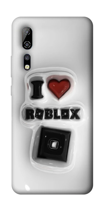 Чохол на ZTE Axon 10 Pro I love Roblox фото 1 з 1