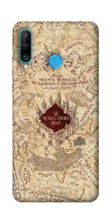 Чохол на Huawei P30 lite Harry Potter Marauder's Map фото 1 з 1