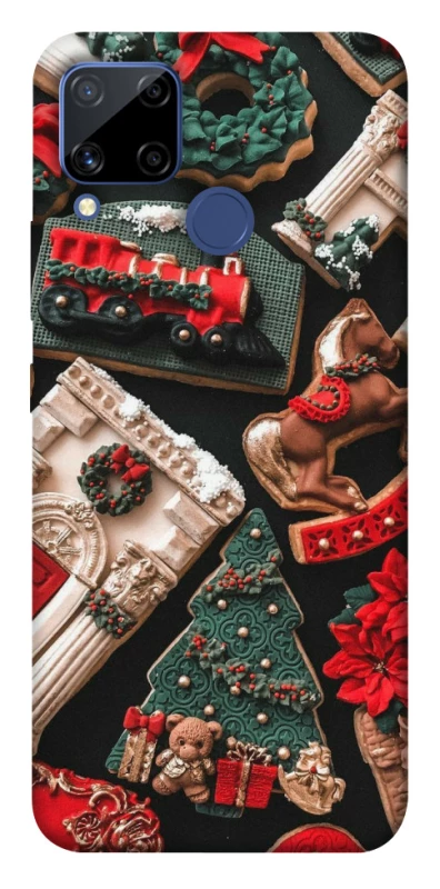 Чехол на Realme C15 Новогодний v20 фото 1 из 1