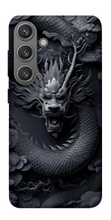 Чехол на Samsung Galaxy S24+ black dragon фото 1 из 1