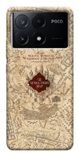 Чохол на Xiaomi Poco X6 Marauders map фото 1 з 1