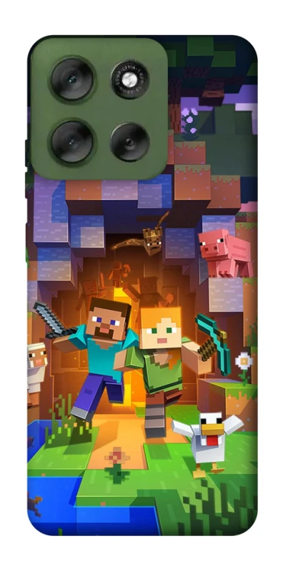 Чохол на Motorola Moto G56 5G Minecraft game фото 1 з 1