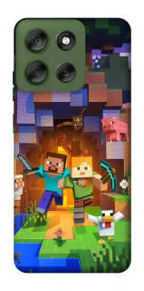Чехол на Motorola Moto G56 5G Minecraft game фото 1 из 1