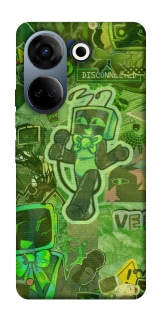 Чохол на TECNO Camon 20 Pro (CK7n) Dandysworld tv green theme фото 1 з 1