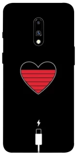 Чехол на OnePlus 7 Charge your heart фото 1 из 1