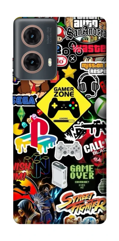 Чохол на Motorola Moto G85 Gamer Zone фото 1 з 1