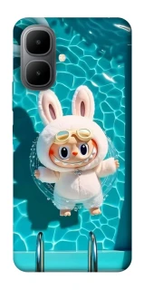 Чохол на Infinix Smart 10 Labubu in the pool ver.2 фото 1 з 1
