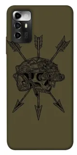 Чехол на ZTE Blade V40 Vita Mil skull фото 1 из 1
