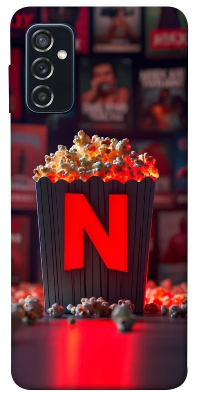 Чохол на Samsung Galaxy M52 Netflix and popcorn фото 1 з 1