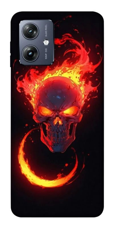 Чохол на Motorola Moto G54 Blood Skull фото 1 з 1