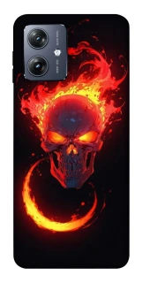 Чохол на Motorola Moto G54 Blood Skull фото 1 Чохол на Motorola Moto G54 Blood Skull фото 1 з 1