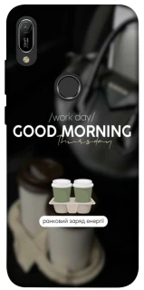 Чехол на Huawei Y6 (2019) Thursday coffee фото 1 из 1