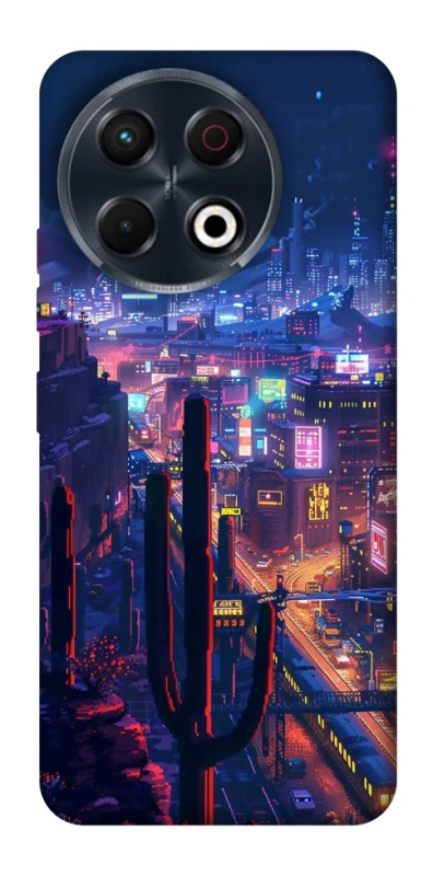 Чохол на TECNO Spark 30 Pro (KL7) Night city фото 1 з 1