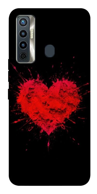 Чехол на TECNO Camon 17 Splash heart фото 1 из 1
