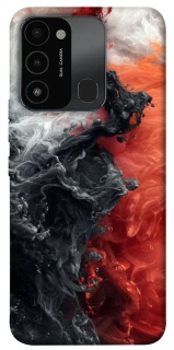 Чохол на TECNO Spark 8C Black and Red фото 1 з 1